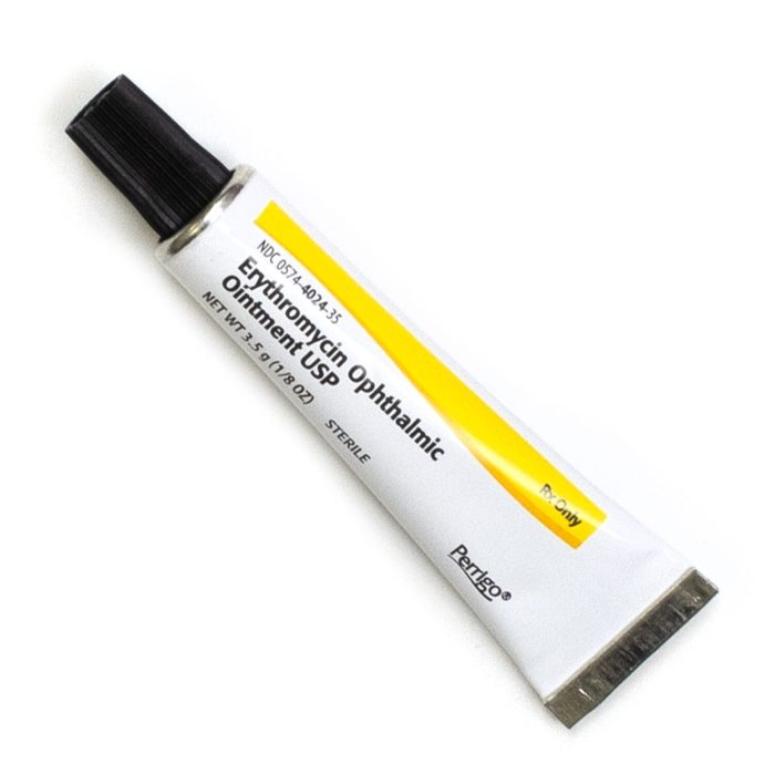 Erythromycin ophthalmic ointment