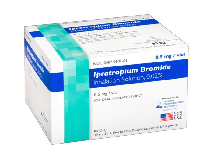 Ipratropium drugs