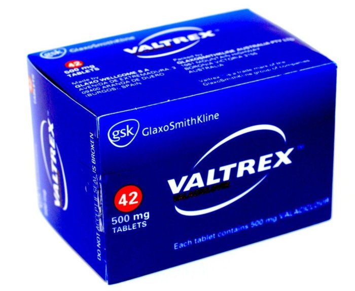 Valtrex side effects