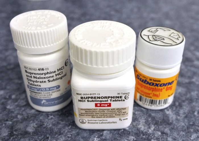 Buprenorphine naloxone