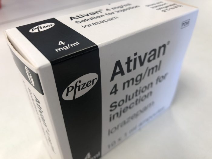 Ativan 1mg lorazepam