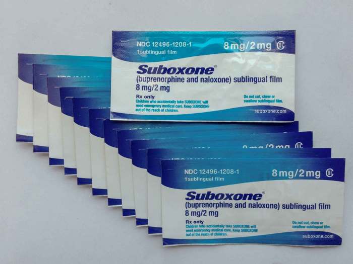 Buprenorphine naloxone