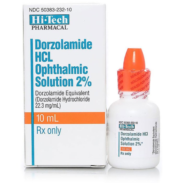 Dorzolamide timolol