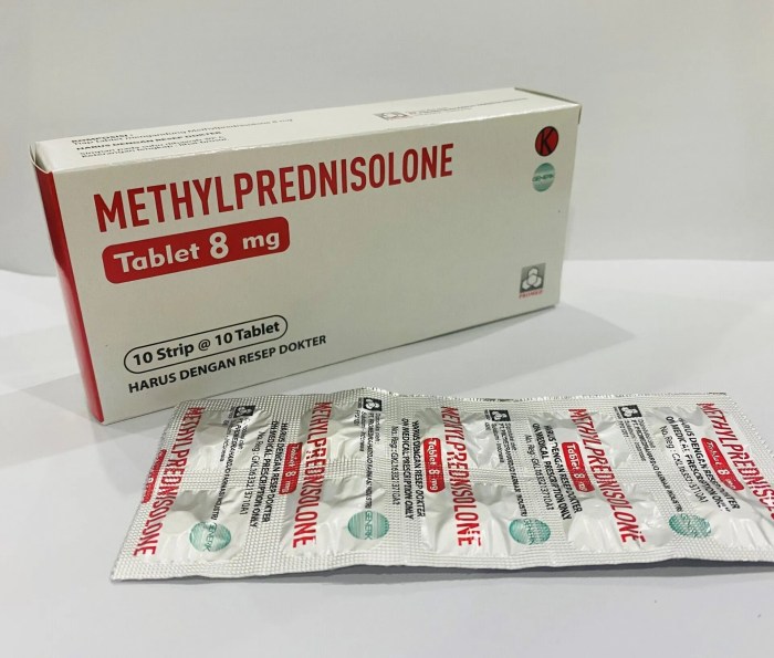 Methylprednisolone dosage