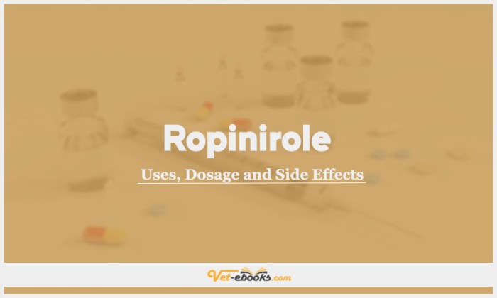 Ropinirole side effects