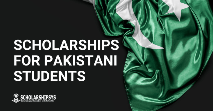 International scholarships for pakistani students