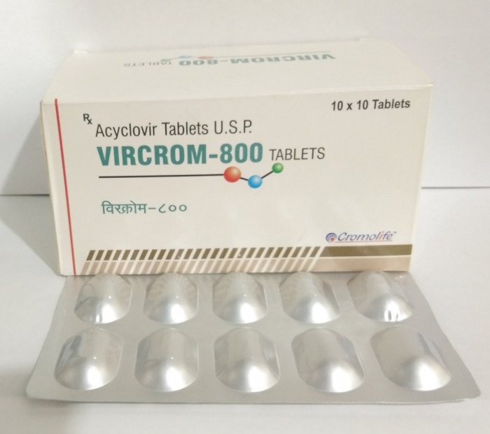 Acyclovir 800mg