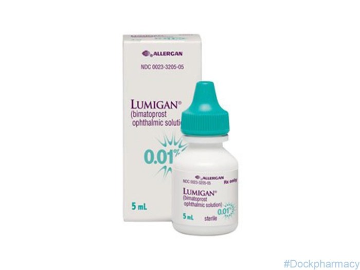 Lumigan eye drops