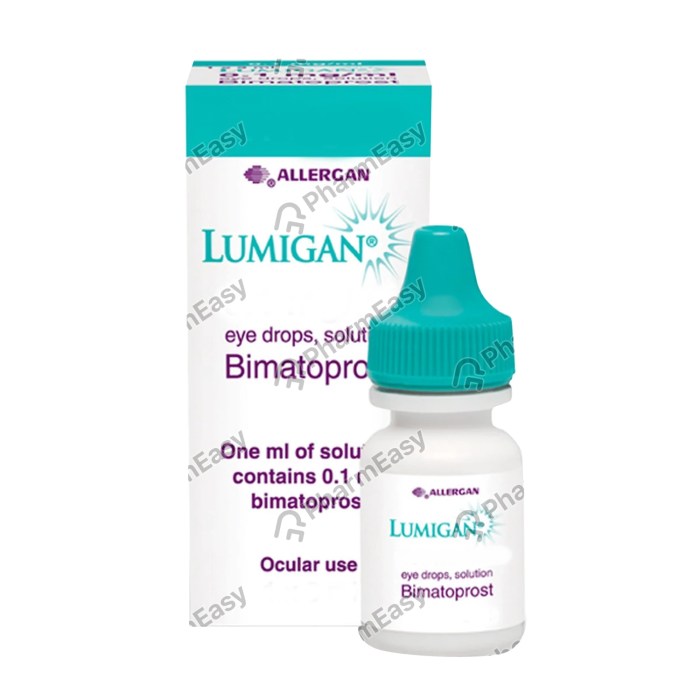 Lumigan eye drops