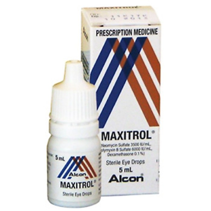 Maxitrol eye drops