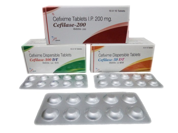 Cefixime tablets